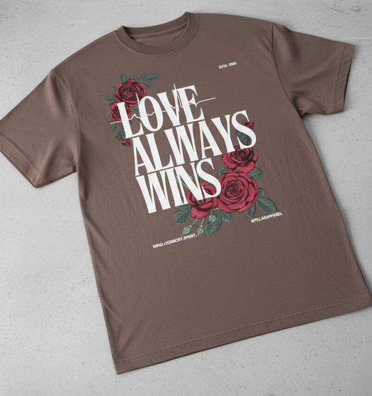 LOVE WINS HEAVYWEIGHT TEE