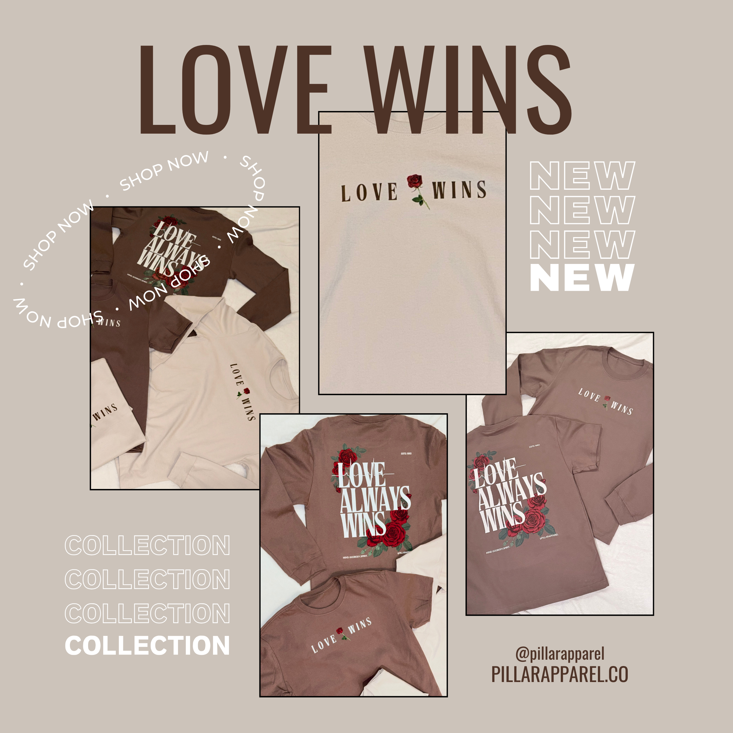 LOVE WINS HEAVYWEIGHT LONGSLEEVE