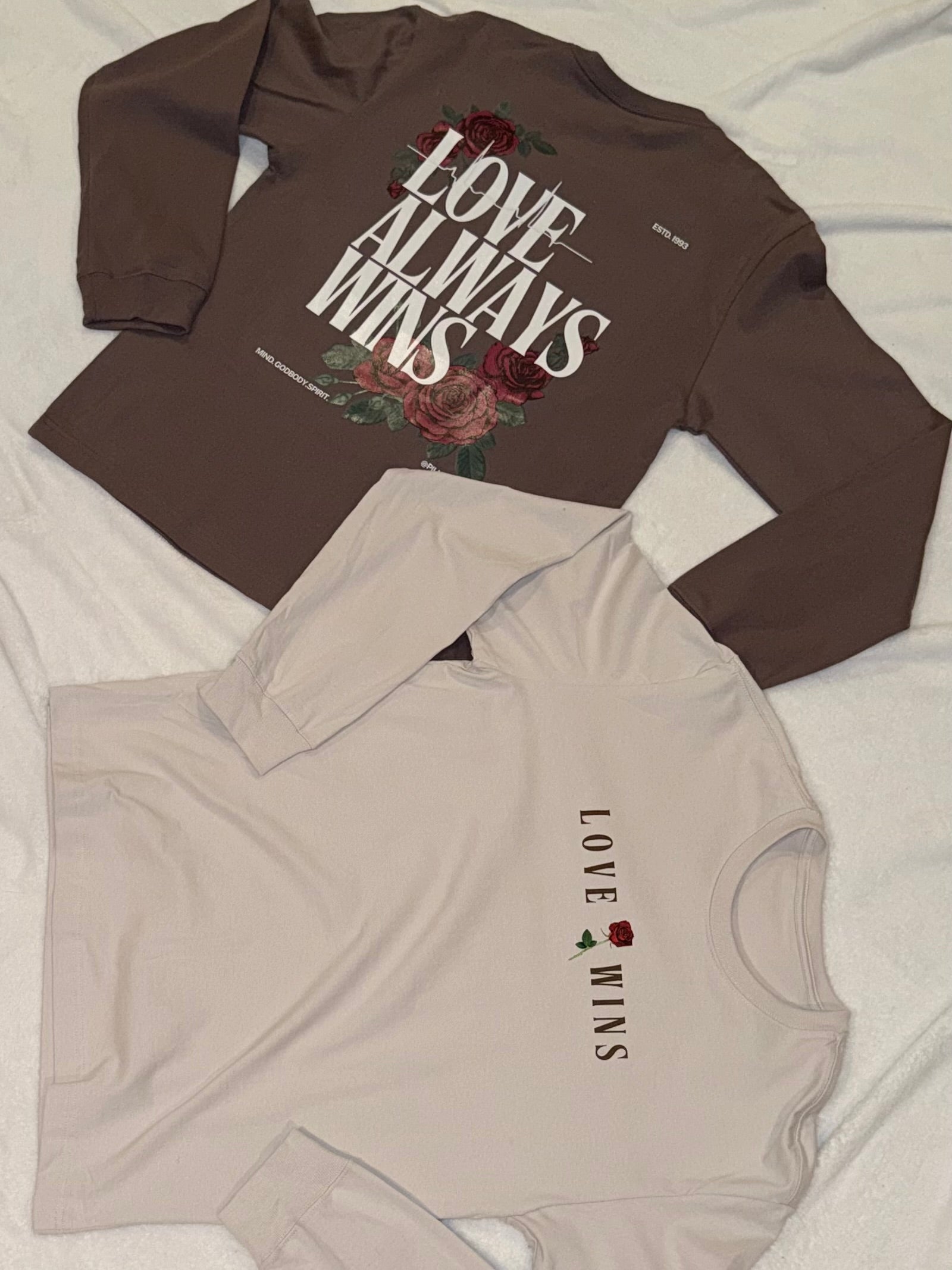 LOVE WINS HEAVYWEIGHT LONGSLEEVE