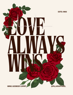 LOVE WINS HEAVYWEIGHT TEE