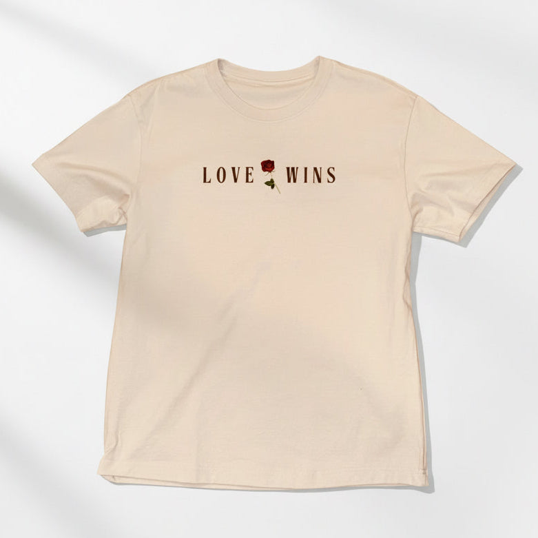 LOVE WINS HEAVYWEIGHT TEE