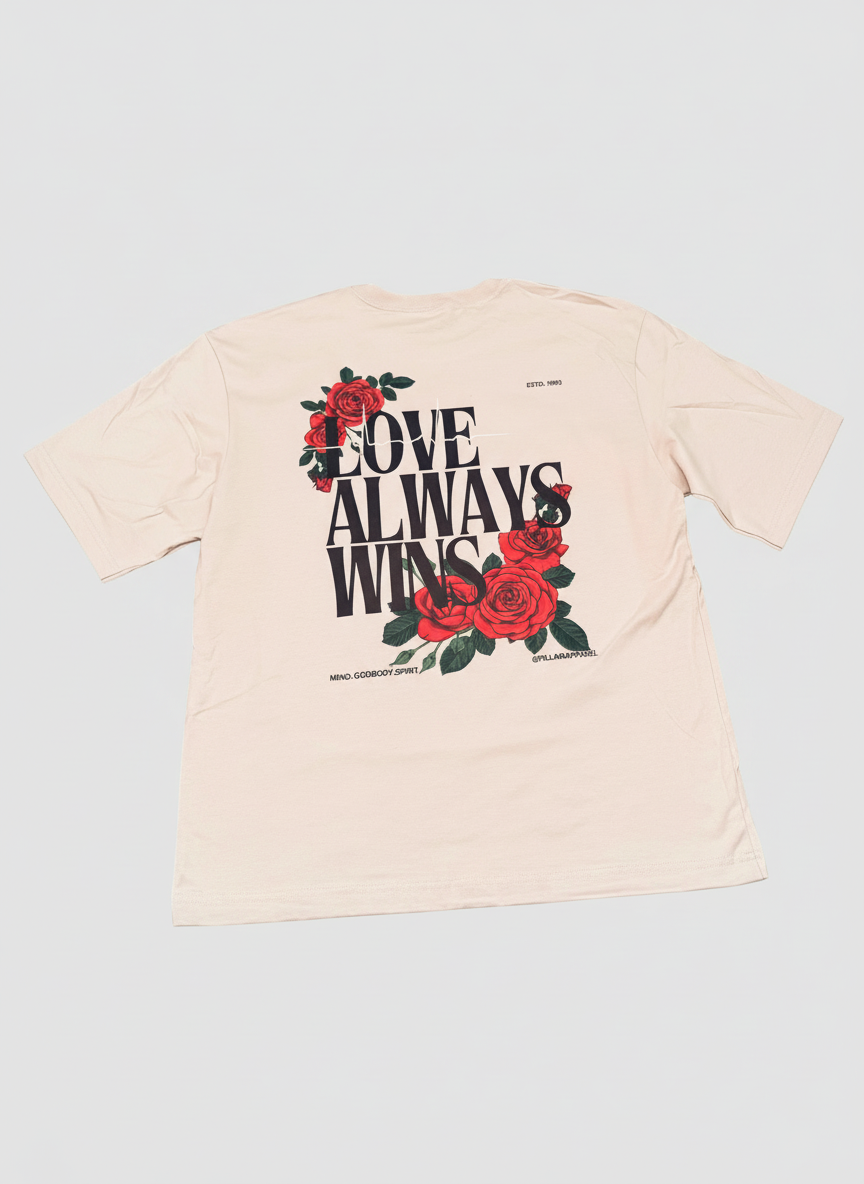LOVE WINS HEAVYWEIGHT TEE