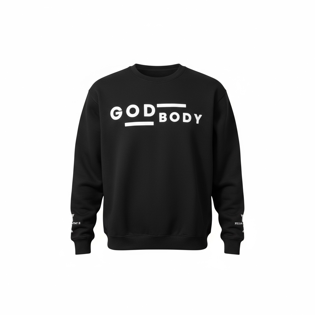 Godbody Crewneck Black
