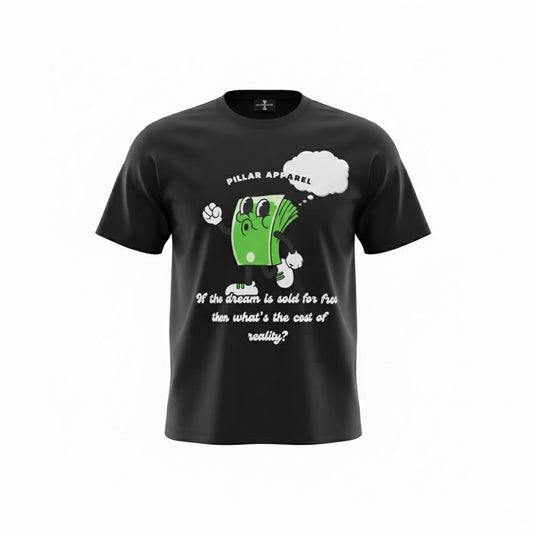 Cost of Reality Tee Black