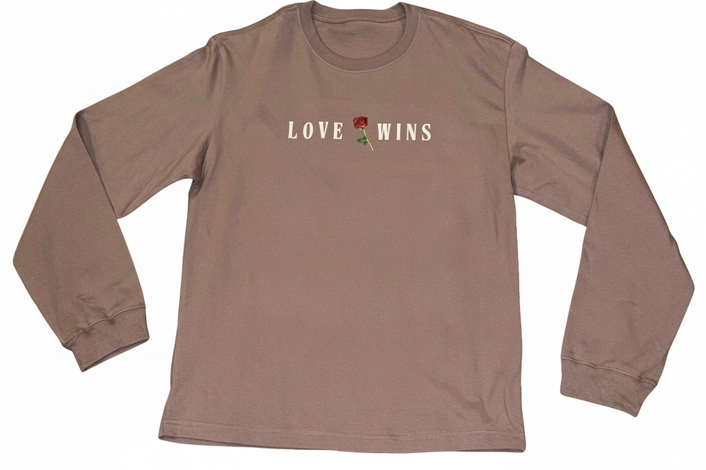 LOVE WINS HEAVYWEIGHT LONGSLEEVE